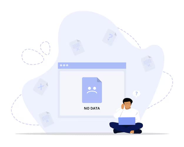 no data found